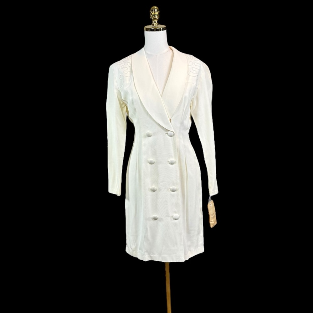 NWT VINTAGE Blondie and Me double breasted blazer dress size 7/8